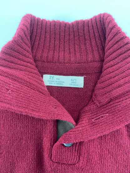 ZIPPY Camisola | Pullover com botões na gola