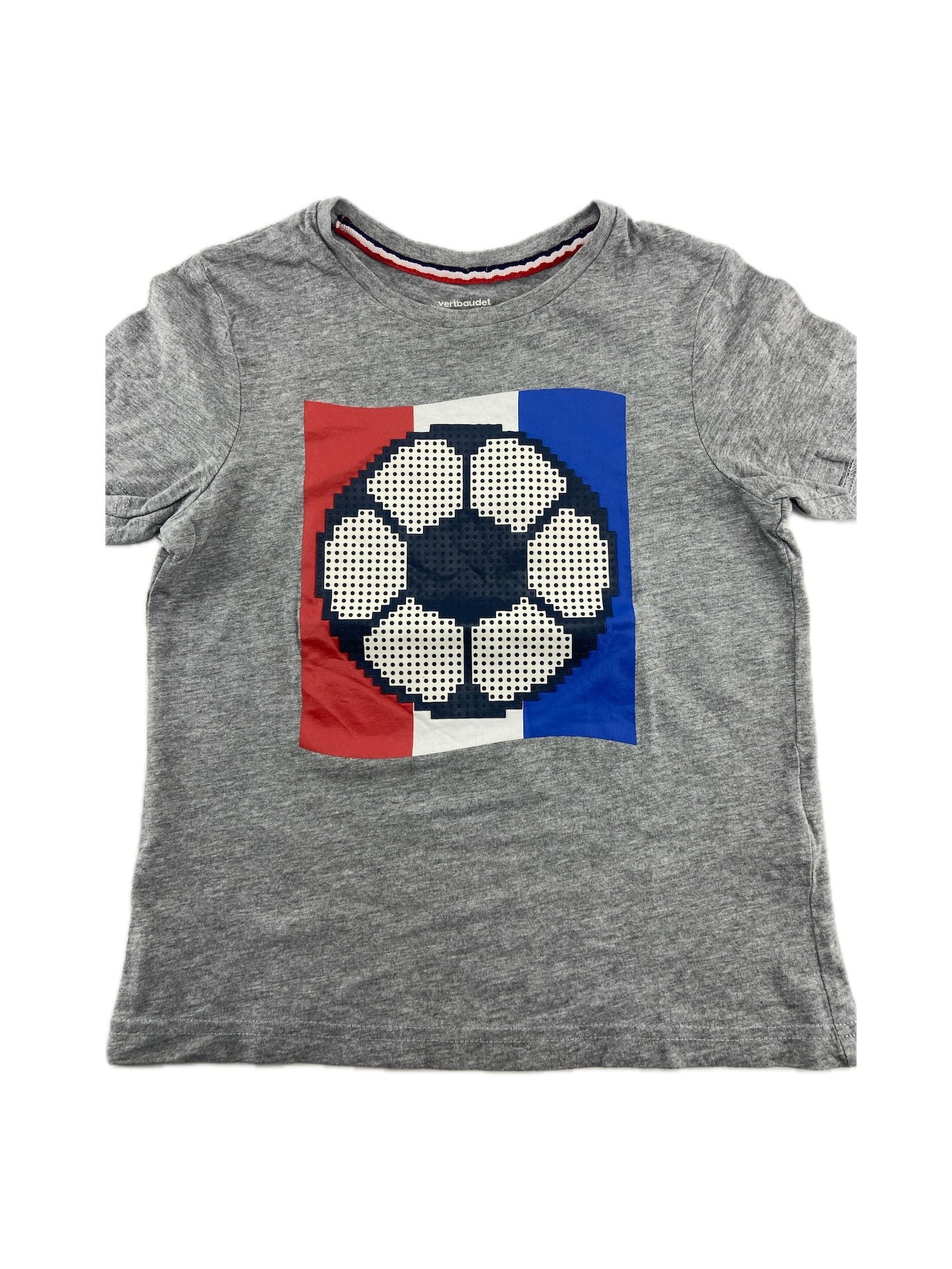 VERTBAUDET T-shirt bola futebol