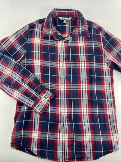 REBEL | Primark Camisa com padrão escocês