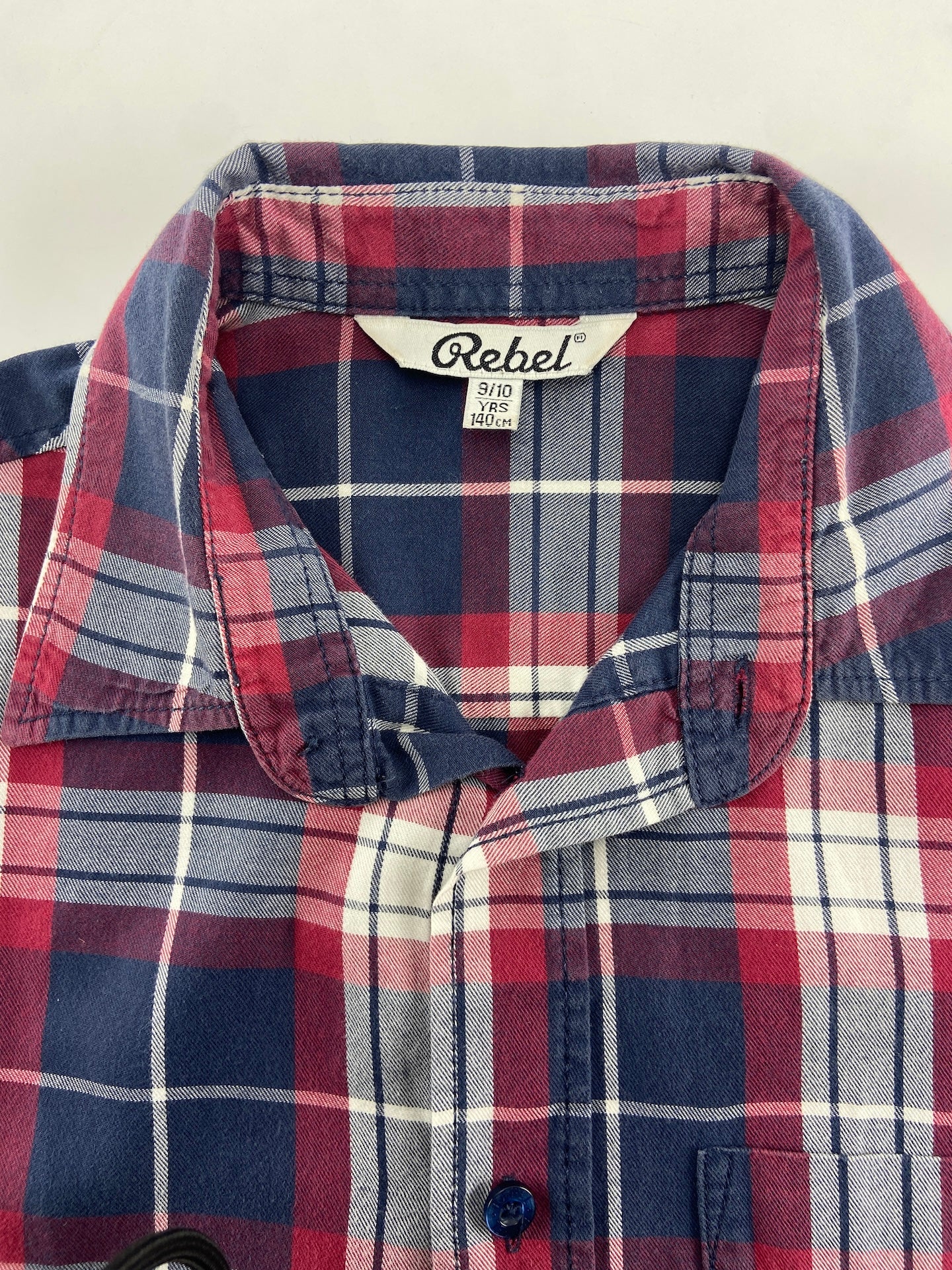 REBEL | Primark Camisa com padrão escocês