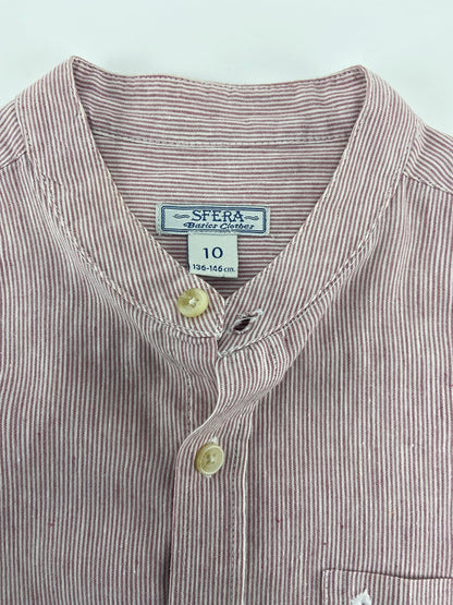 SFERA Camisa de linho sem gola