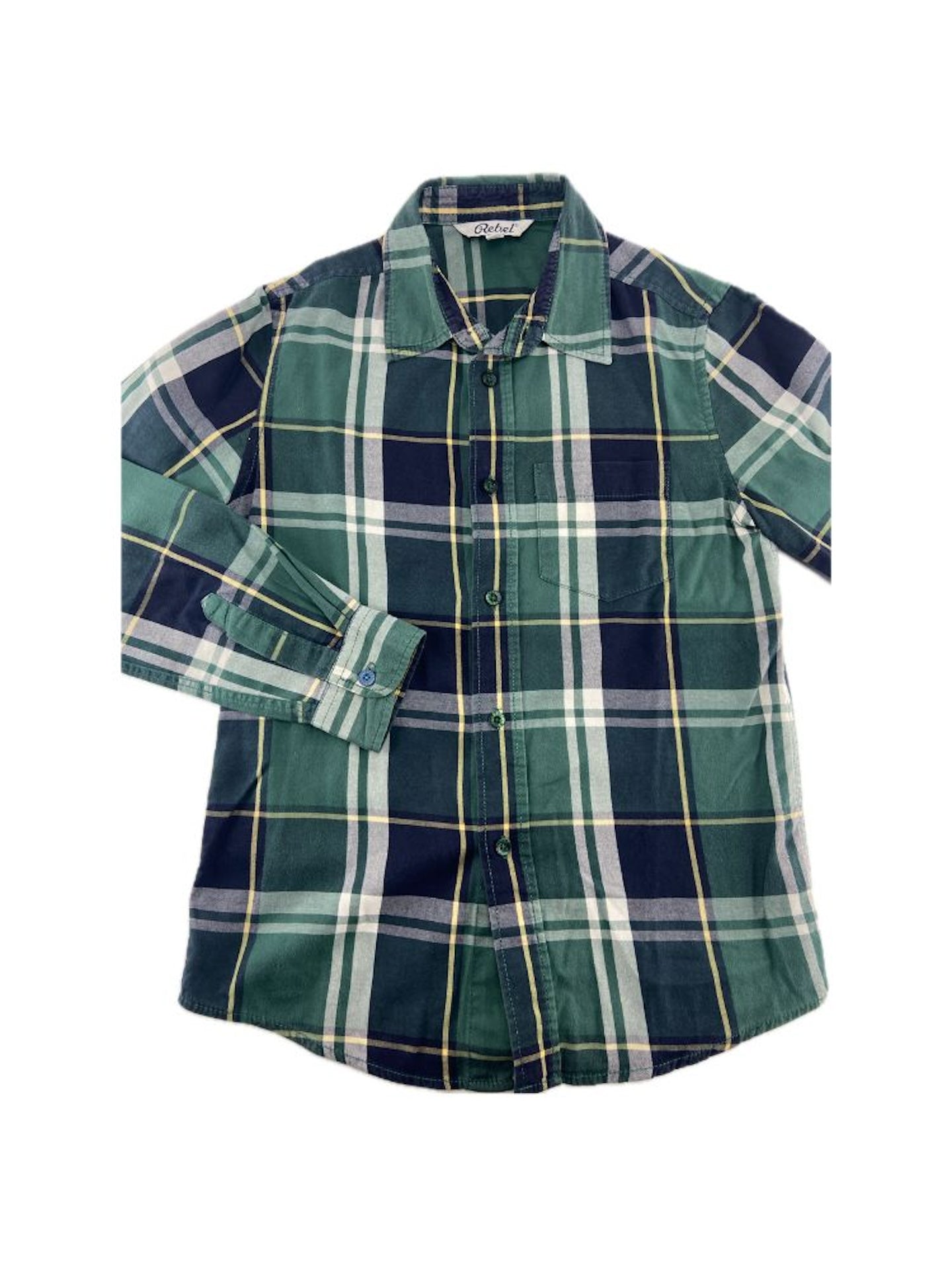 REBEL | Primark Camisa com padrão escocês