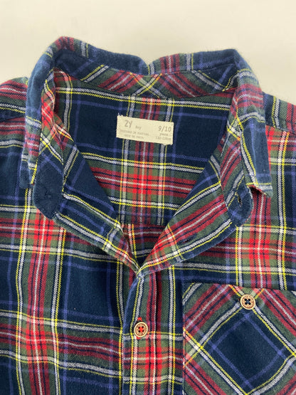 ZIPPY Camisa de vaiela escocesa
