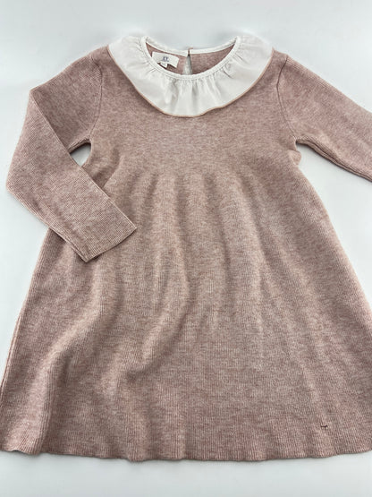 ZIPPY Vestido de malha com golinha