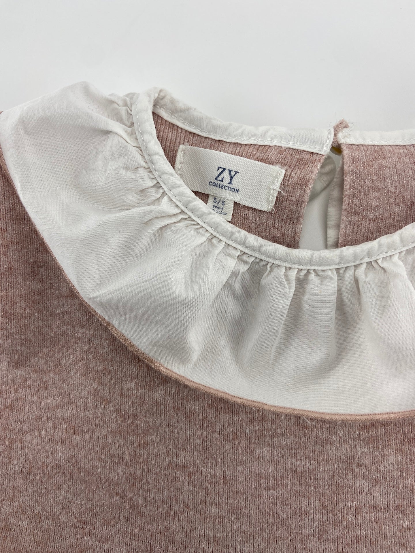 ZIPPY Vestido de malha com golinha