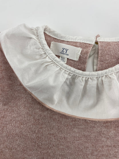 ZIPPY Vestido de malha com golinha