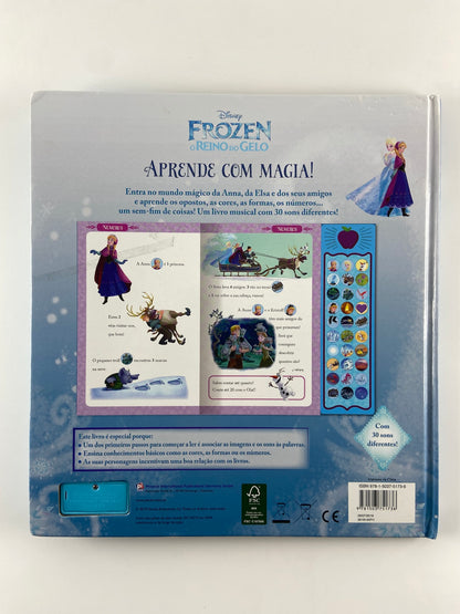 Livro intercativo Frozen