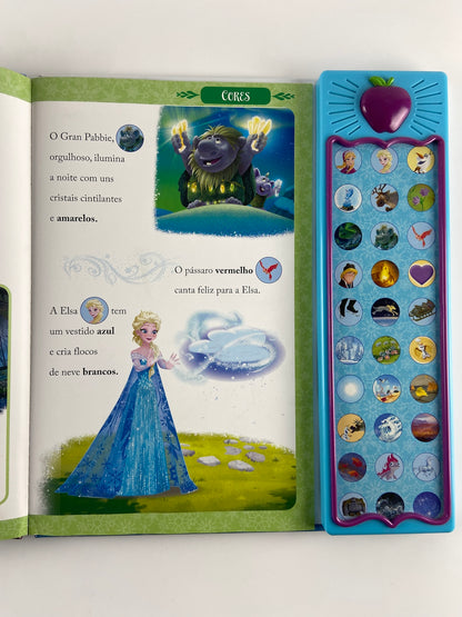Livro intercativo Frozen