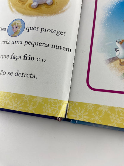 Livro intercativo Frozen