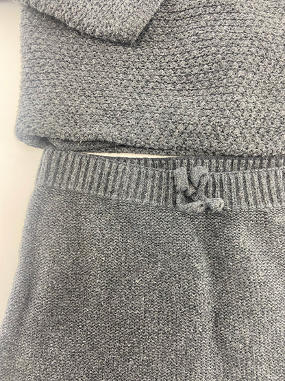 ZARA Conjunto de casaco e calças de malha