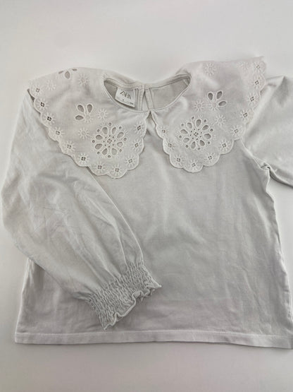ZARA Longsleeve com gola boradada