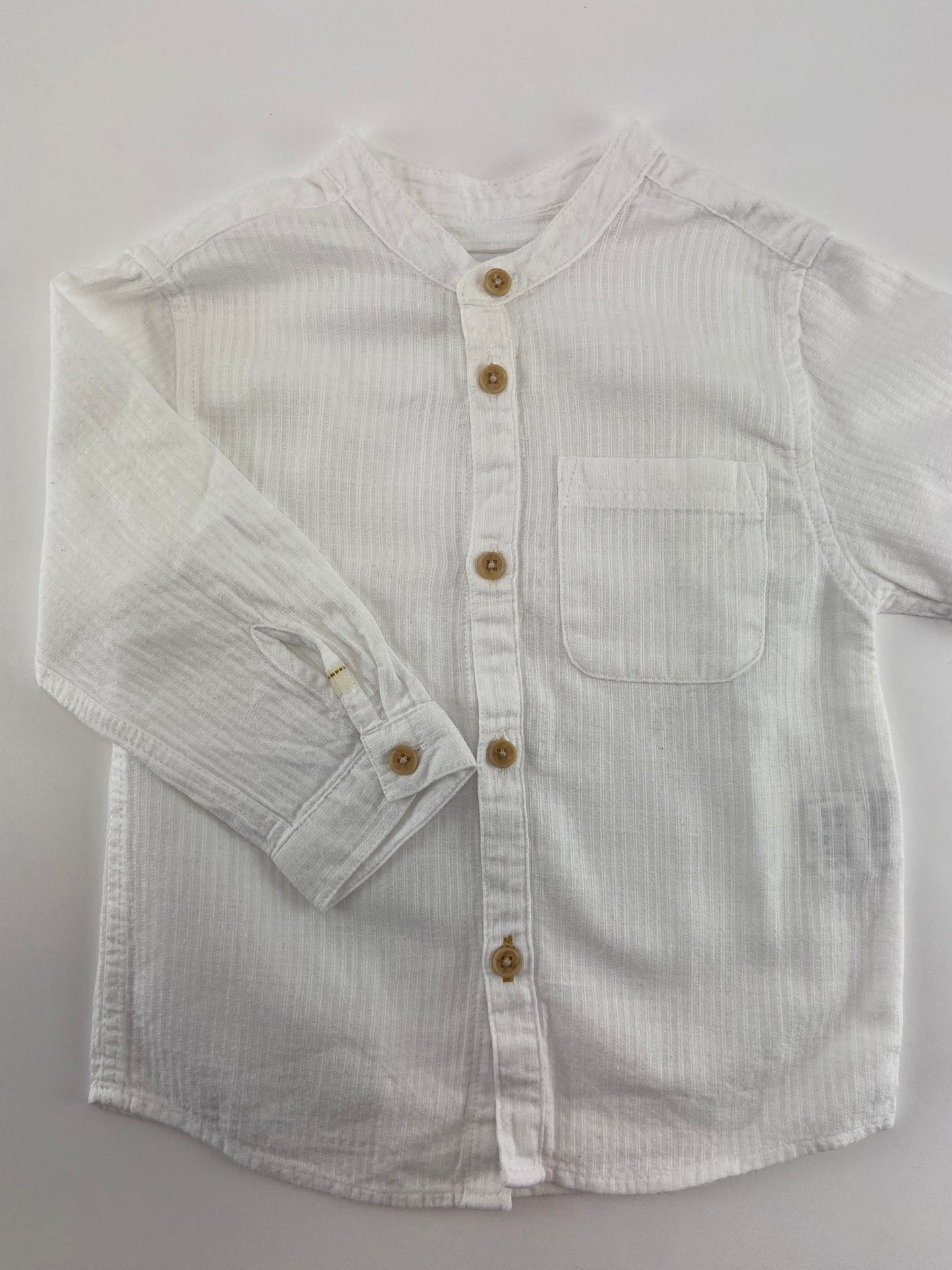 ZARA Camisa sem gola