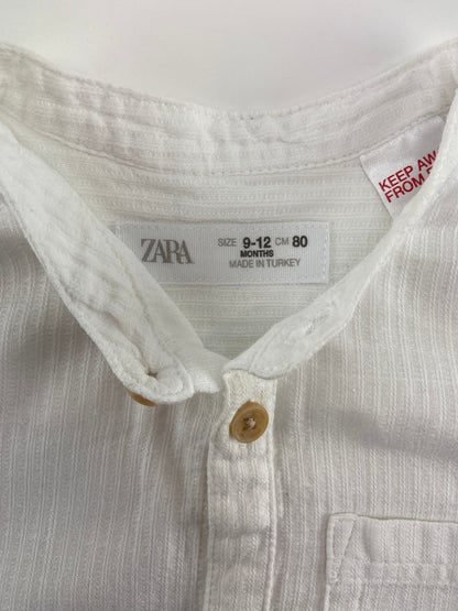 ZARA Camisa sem gola