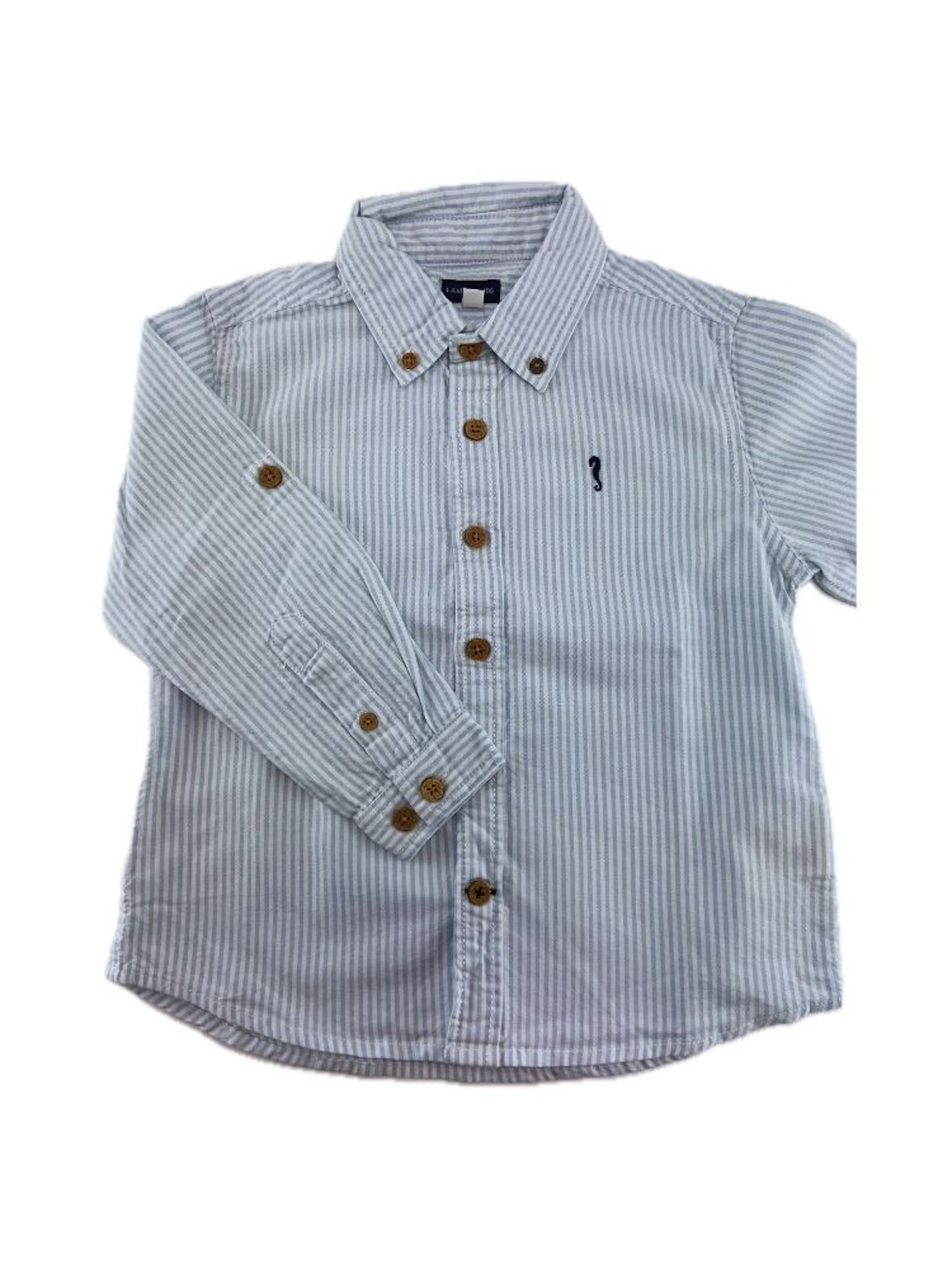 LANIDOR Camisa tipo oxford
