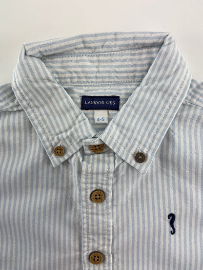 LANIDOR Camisa tipo oxford