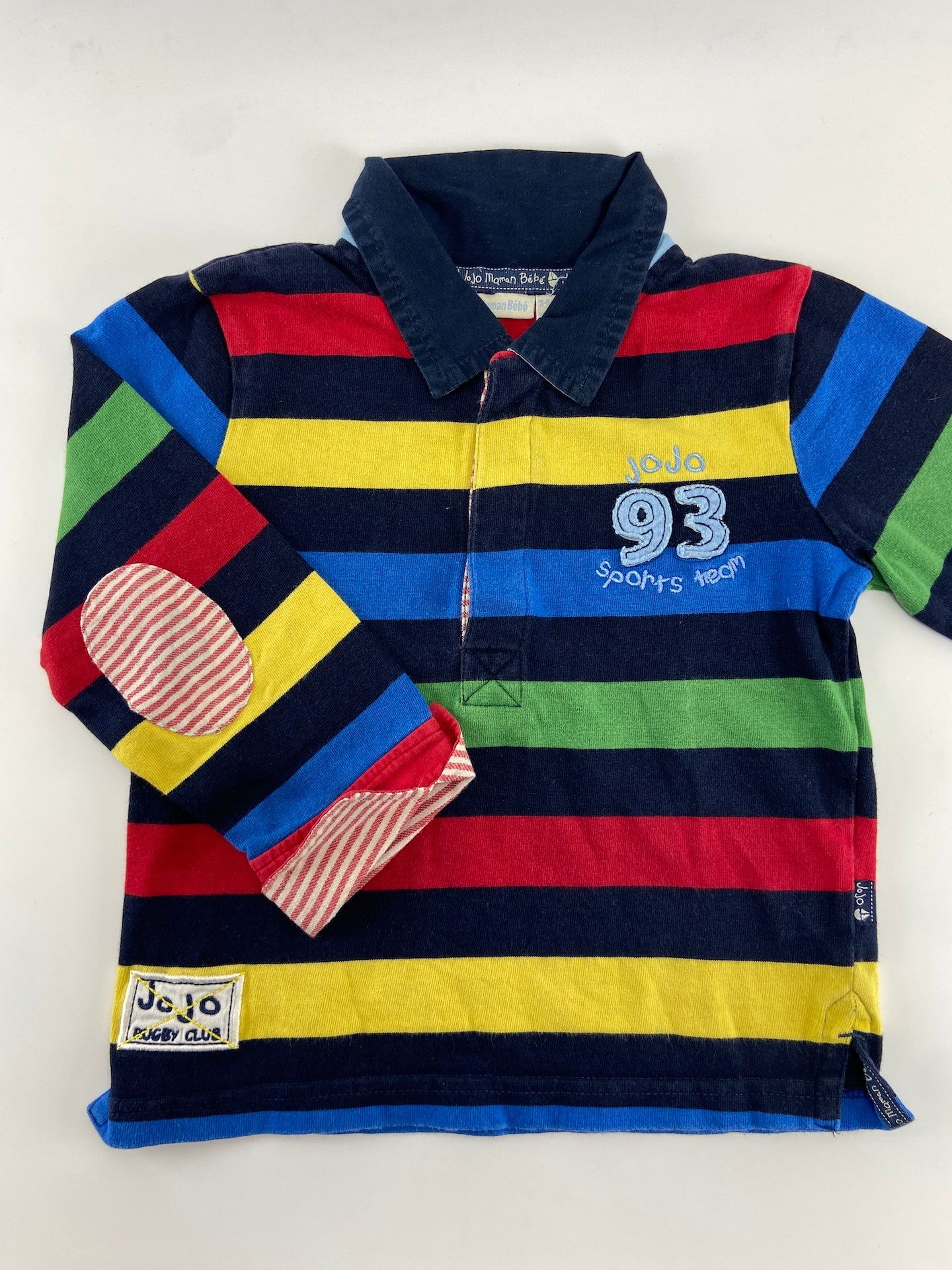JOJO MAMAN BÉBÉ Polo às riscas