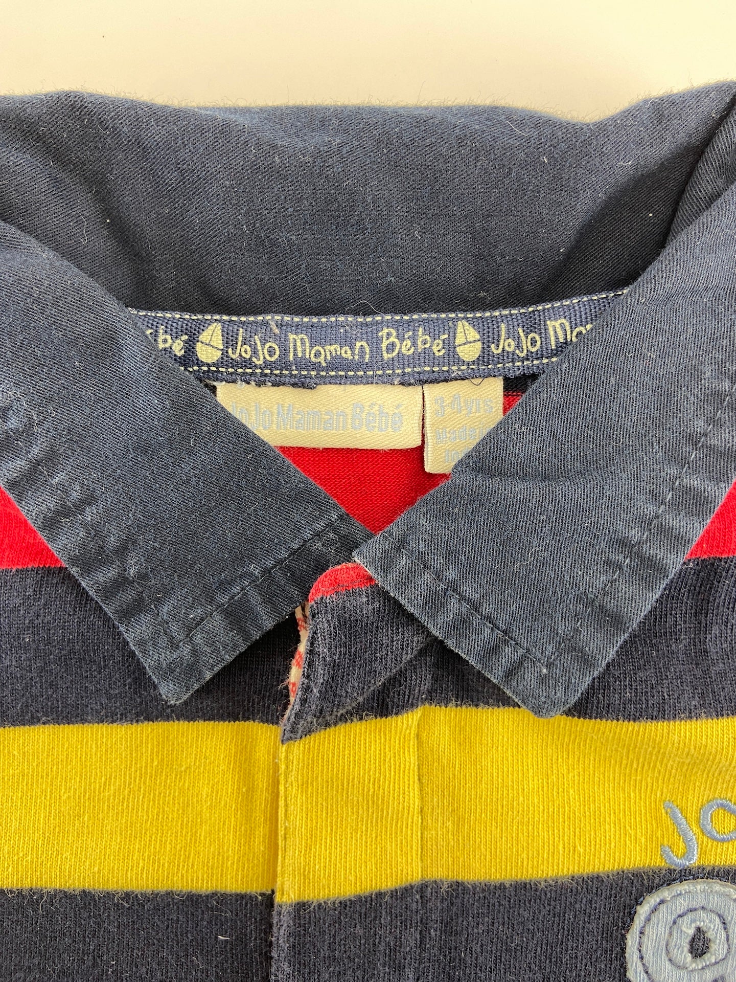 JOJO MAMAN BÉBÉ Polo às riscas