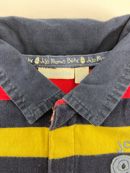 JOJO MAMAN BÉBÉ Polo às riscas