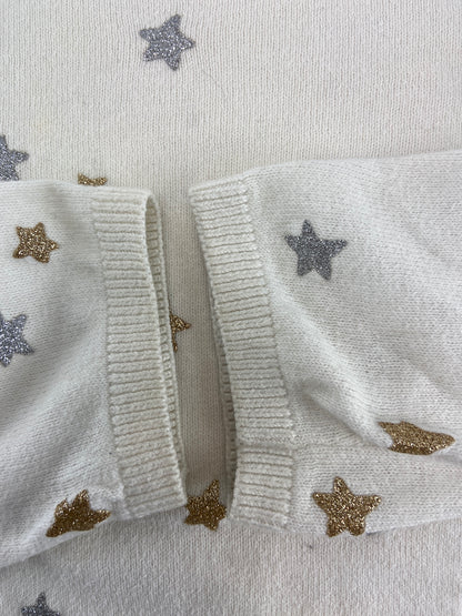 H&M Camisola com estrelas brilhantes