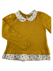 H&M Camisola de malha com gola e folho