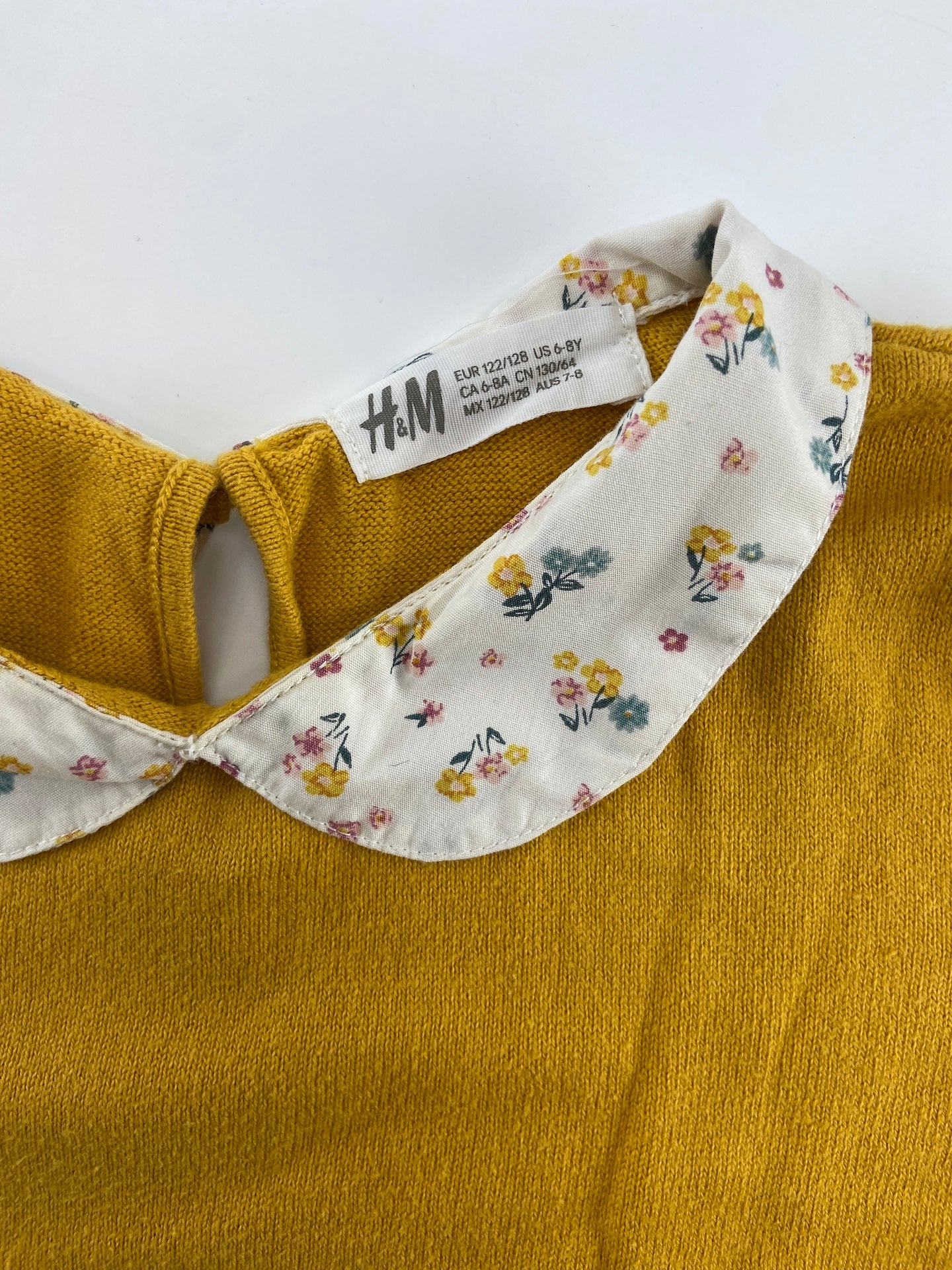 H&M Camisola de malha com gola e folho