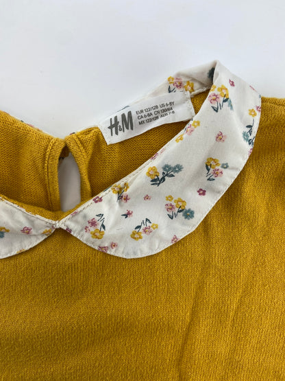 H&M Camisola de malha com gola e folho
