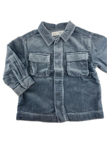ZARA Sobrecamisa em veludo cotelê