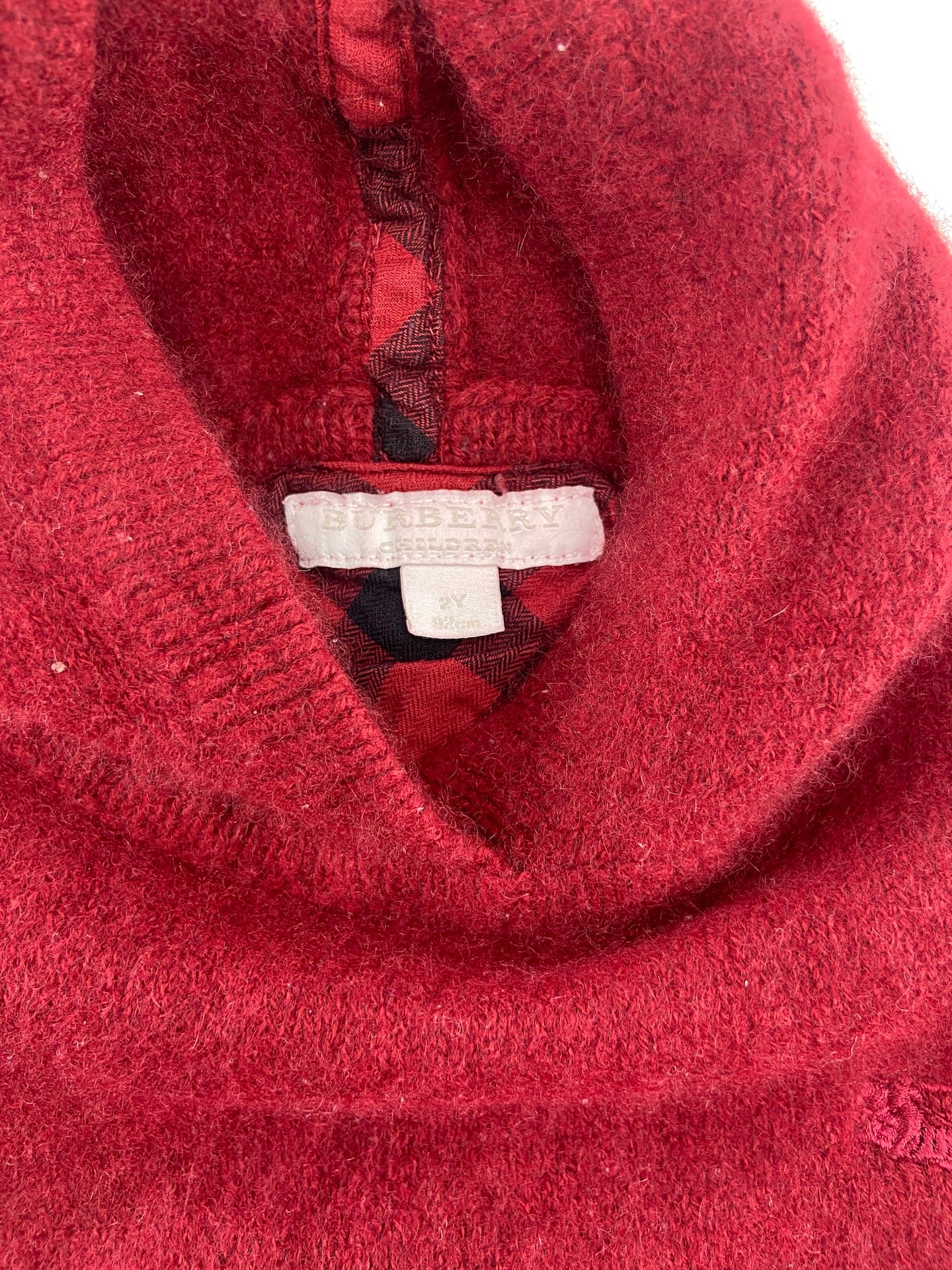 BURBERRY Camisola de malha com capuz