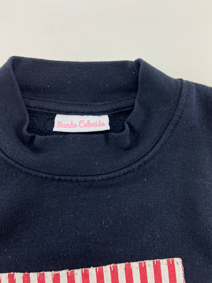 MUNDO COLORIDO Sweatshirt peixe