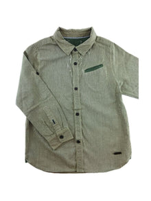 ZARA Camisa textura riscas