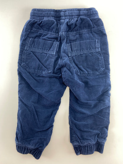 H&M Calças em bombazine