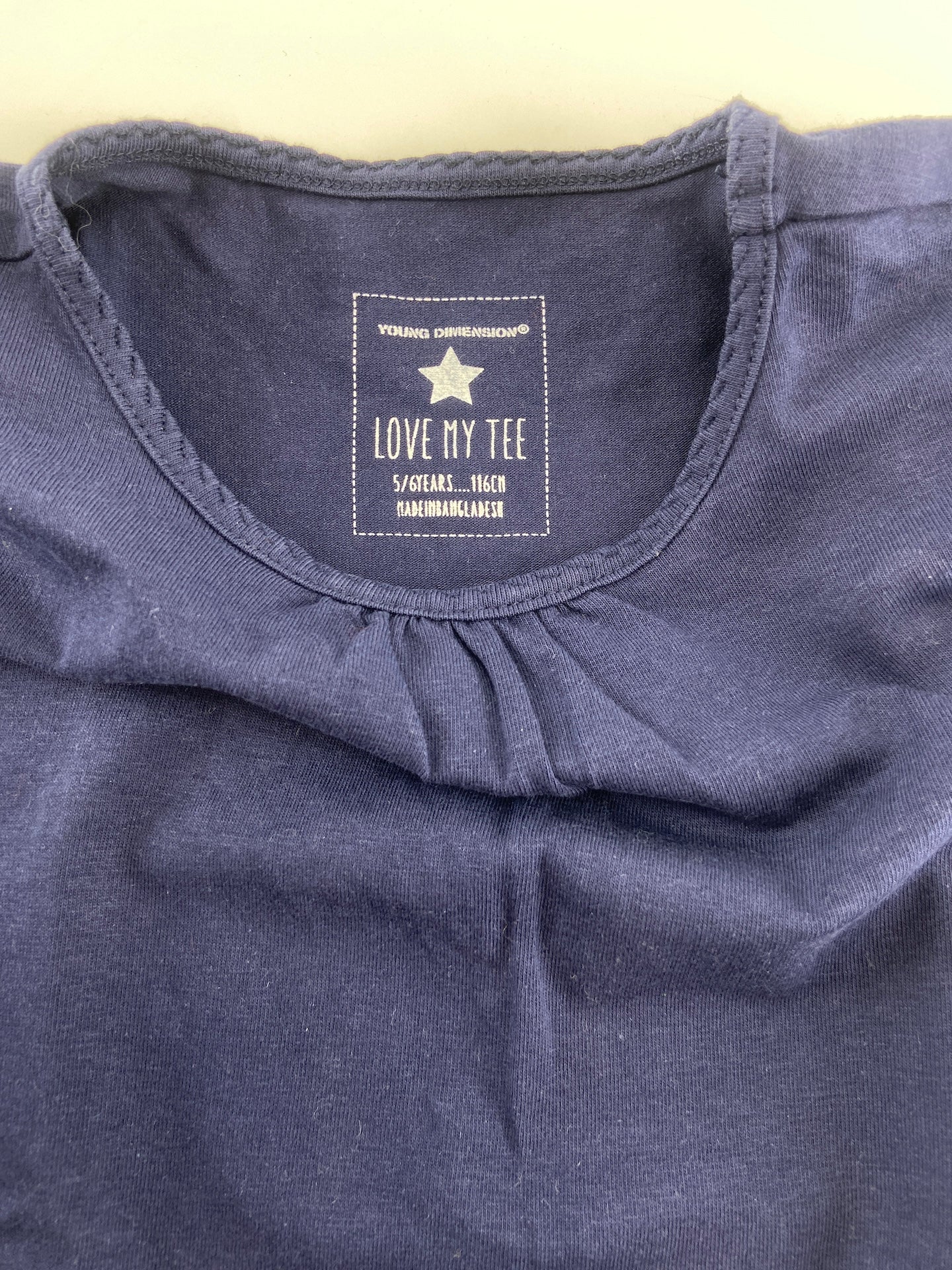 YD - PRIMARK Longsleeve com franzido