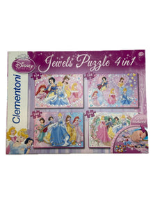 CLEMENTONI 4 Puzzle princesas Disney