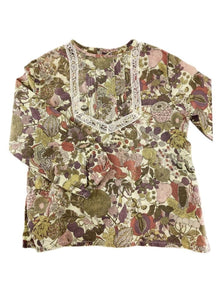 NECK & NECK Túnica estampada com renda