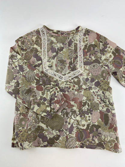 NECK & NECK Túnica estampada com renda