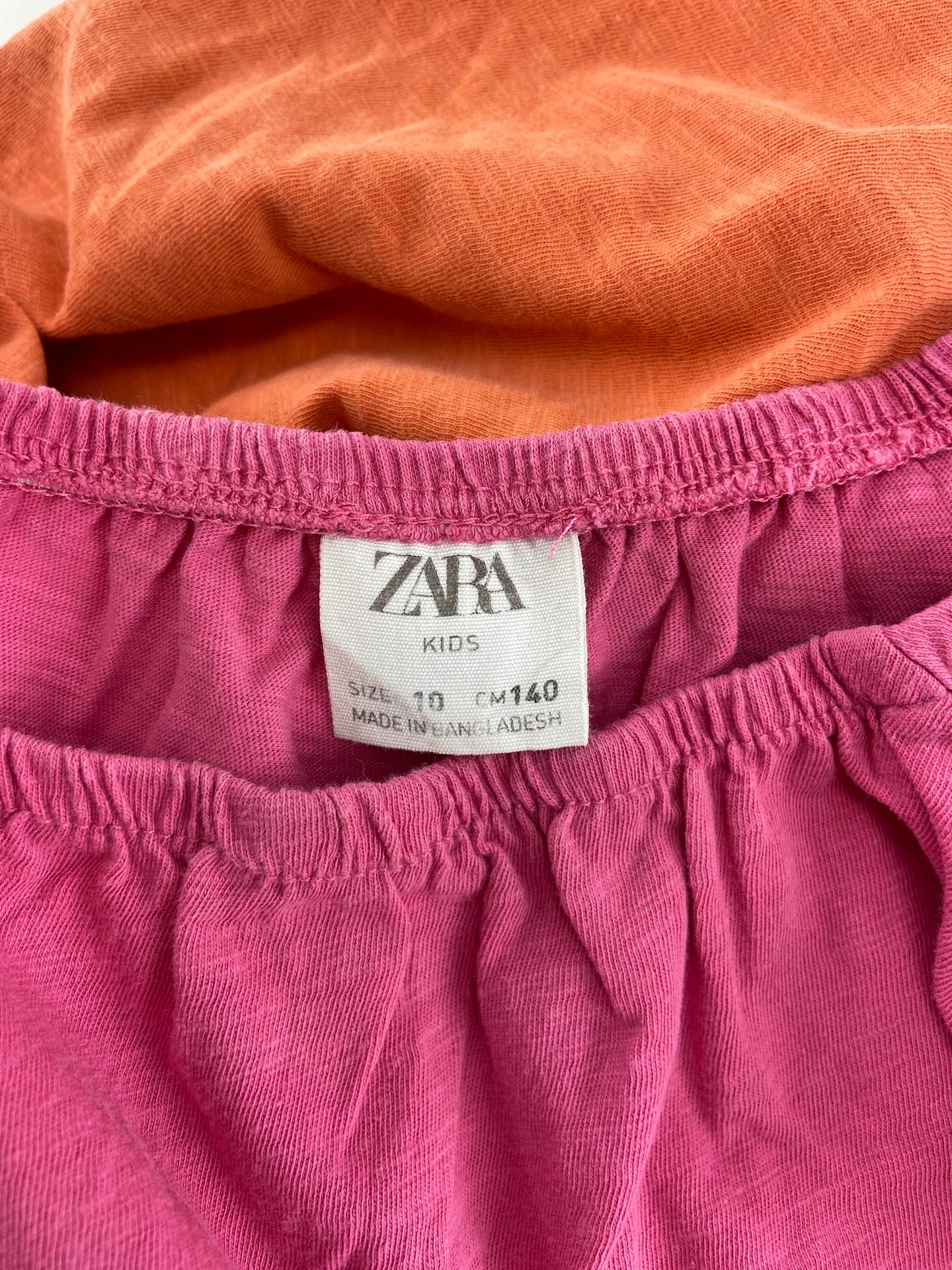 ZARA Pack T-shirt | Túnica com folho