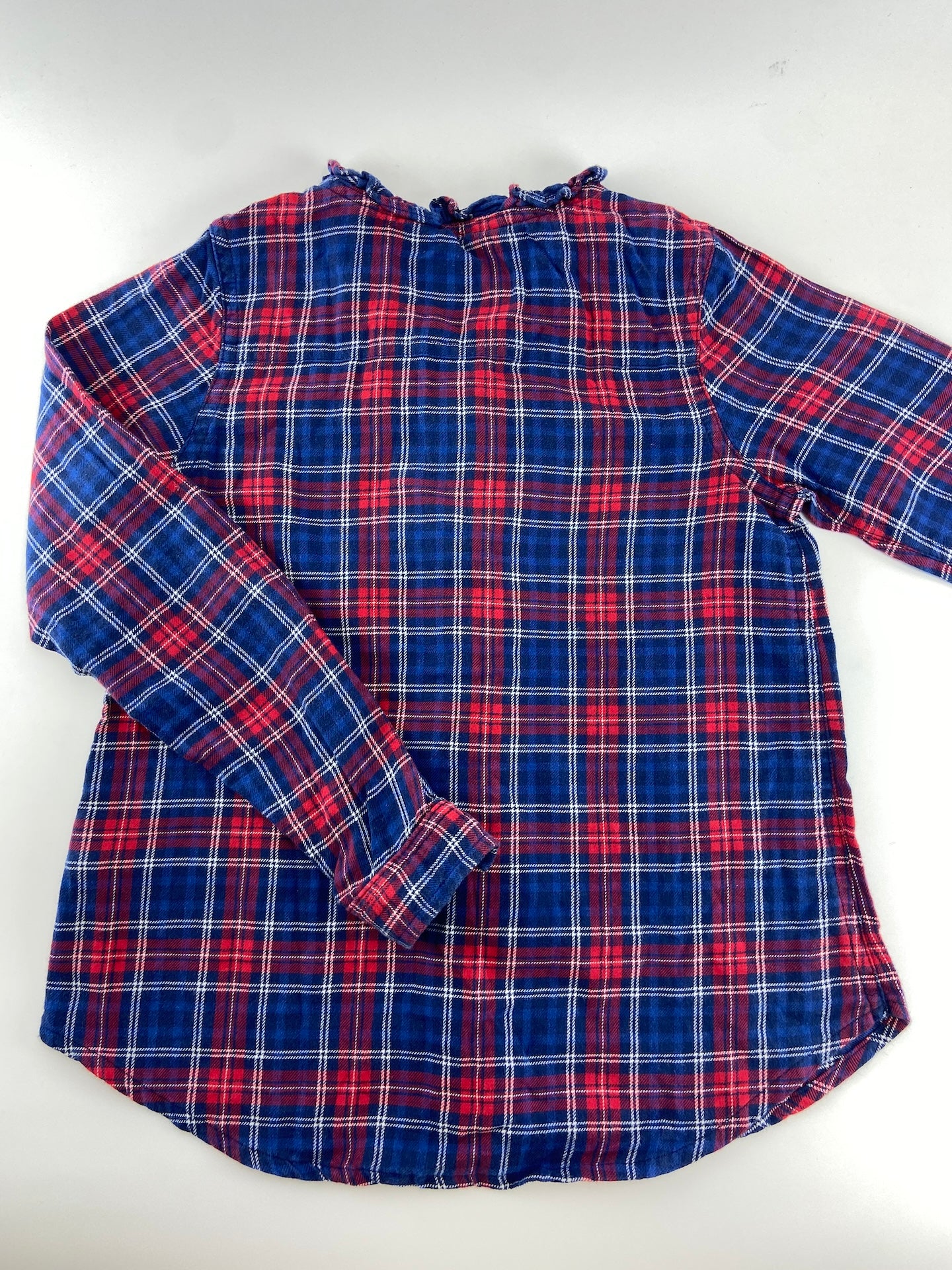 OSHKOSH Camisa escocesa com folho