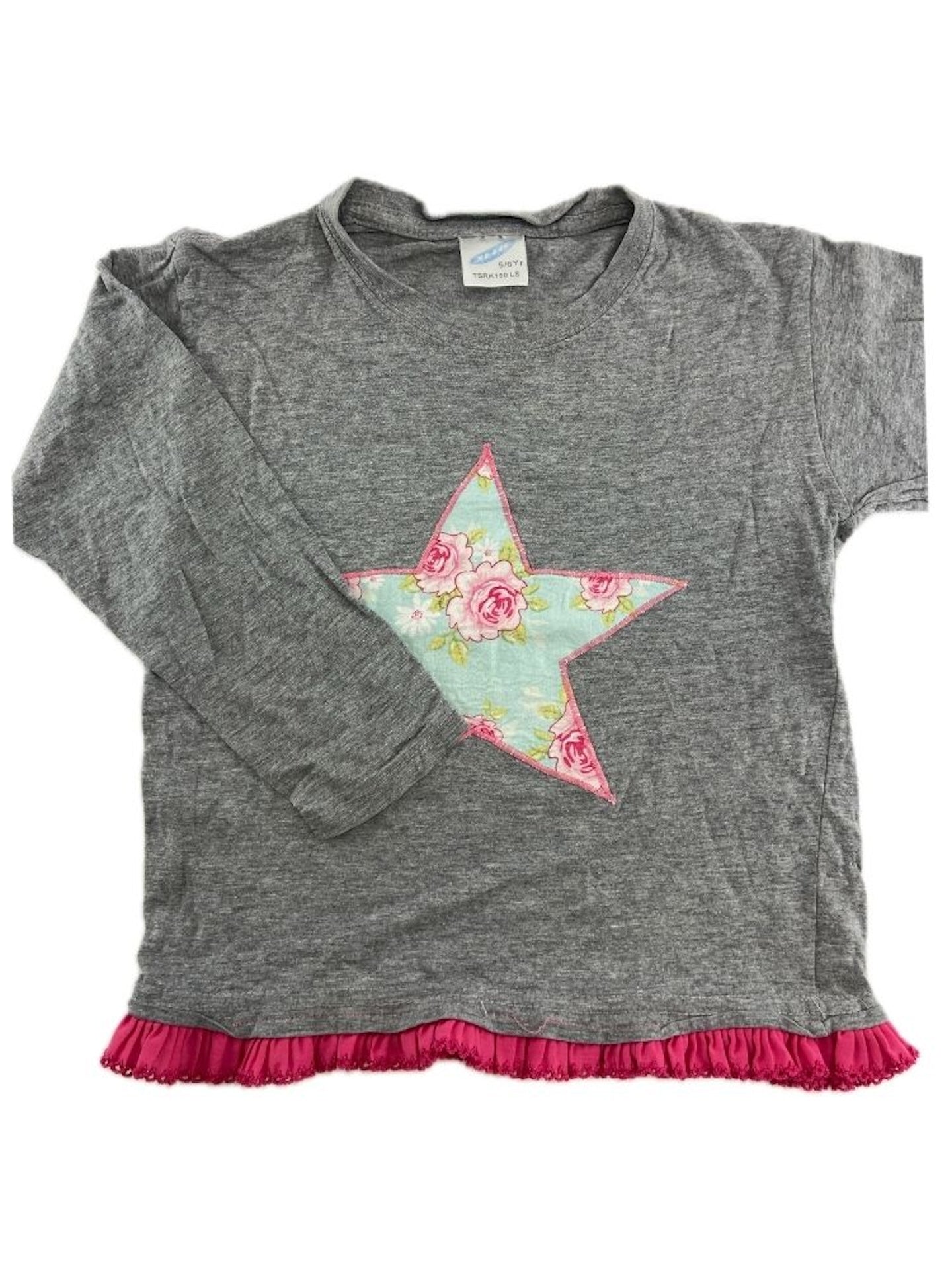 Longsleeve com estrela e folho