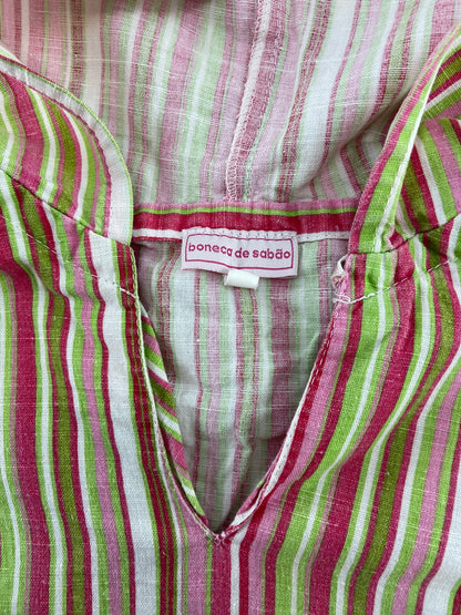 BONECA DE SABÃO Túnica com capuz