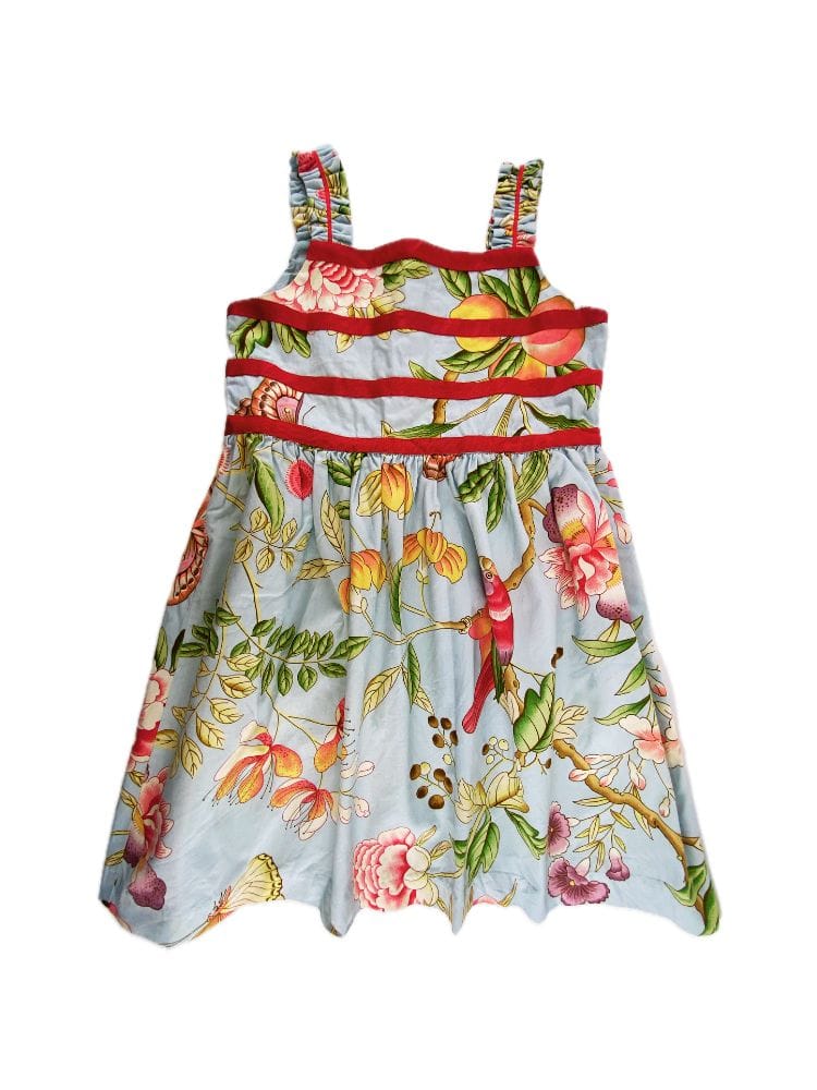 TIZZAS Vestido folhagens