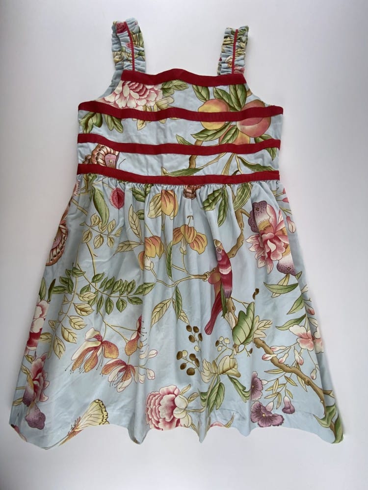 TIZZAS Vestido folhagens