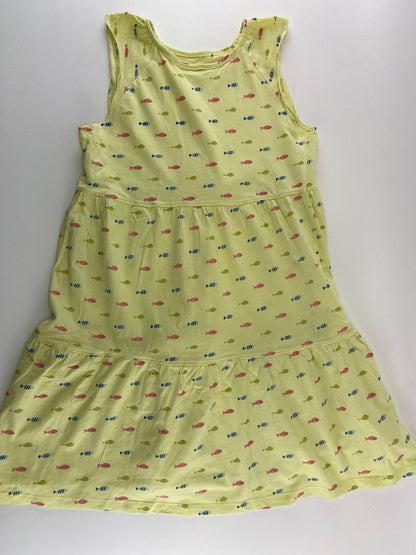 ZIPPY Vestido padrão de peixes