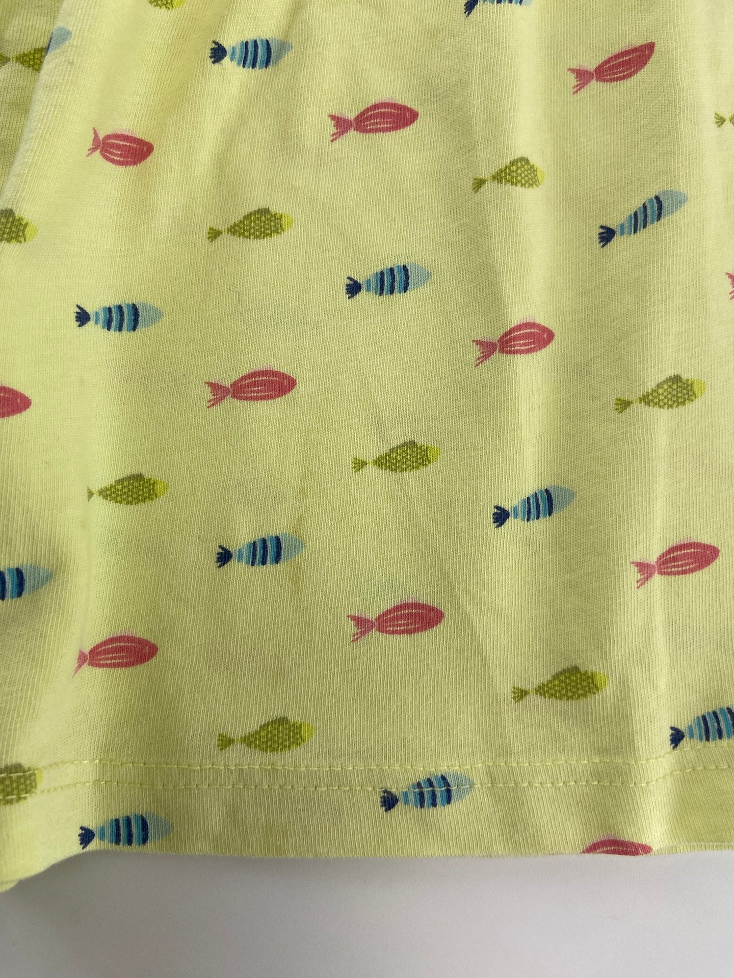 ZIPPY Vestido padrão de peixes