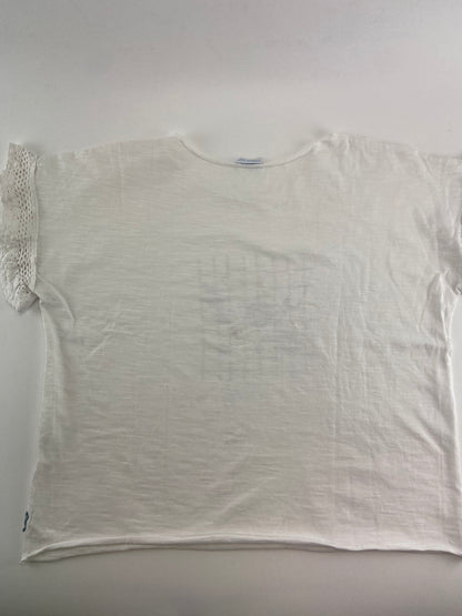 LANIDOR T-shirt com folho de crochet