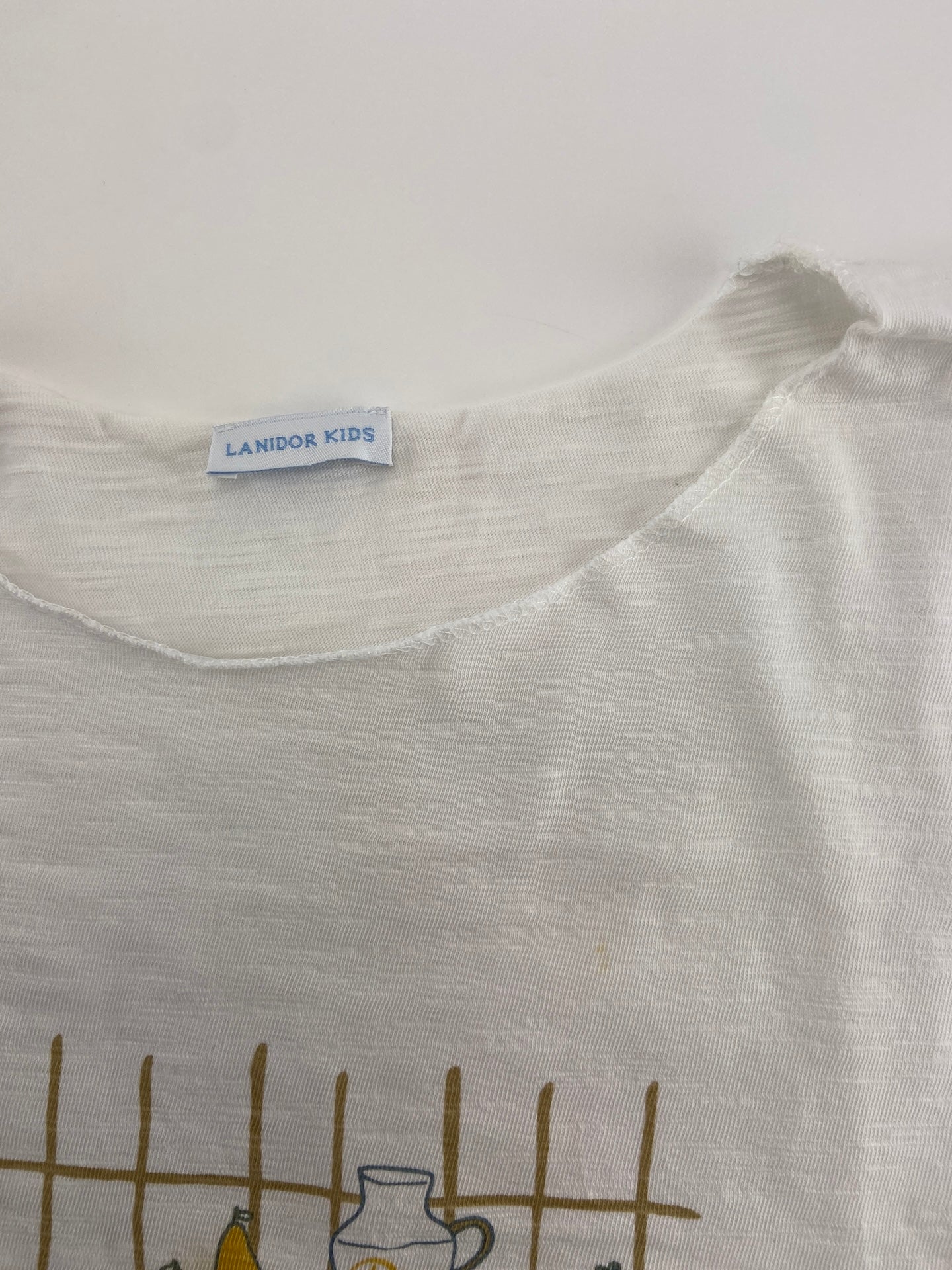 LANIDOR T-shirt com folho de crochet