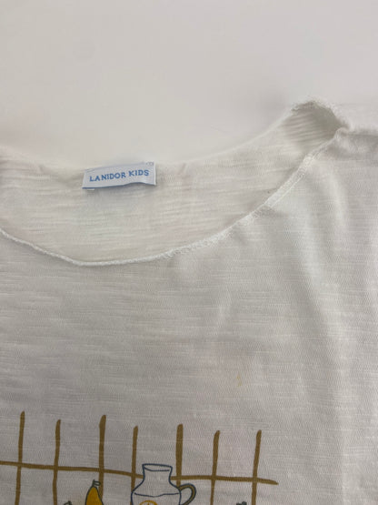 LANIDOR T-shirt com folho de crochet