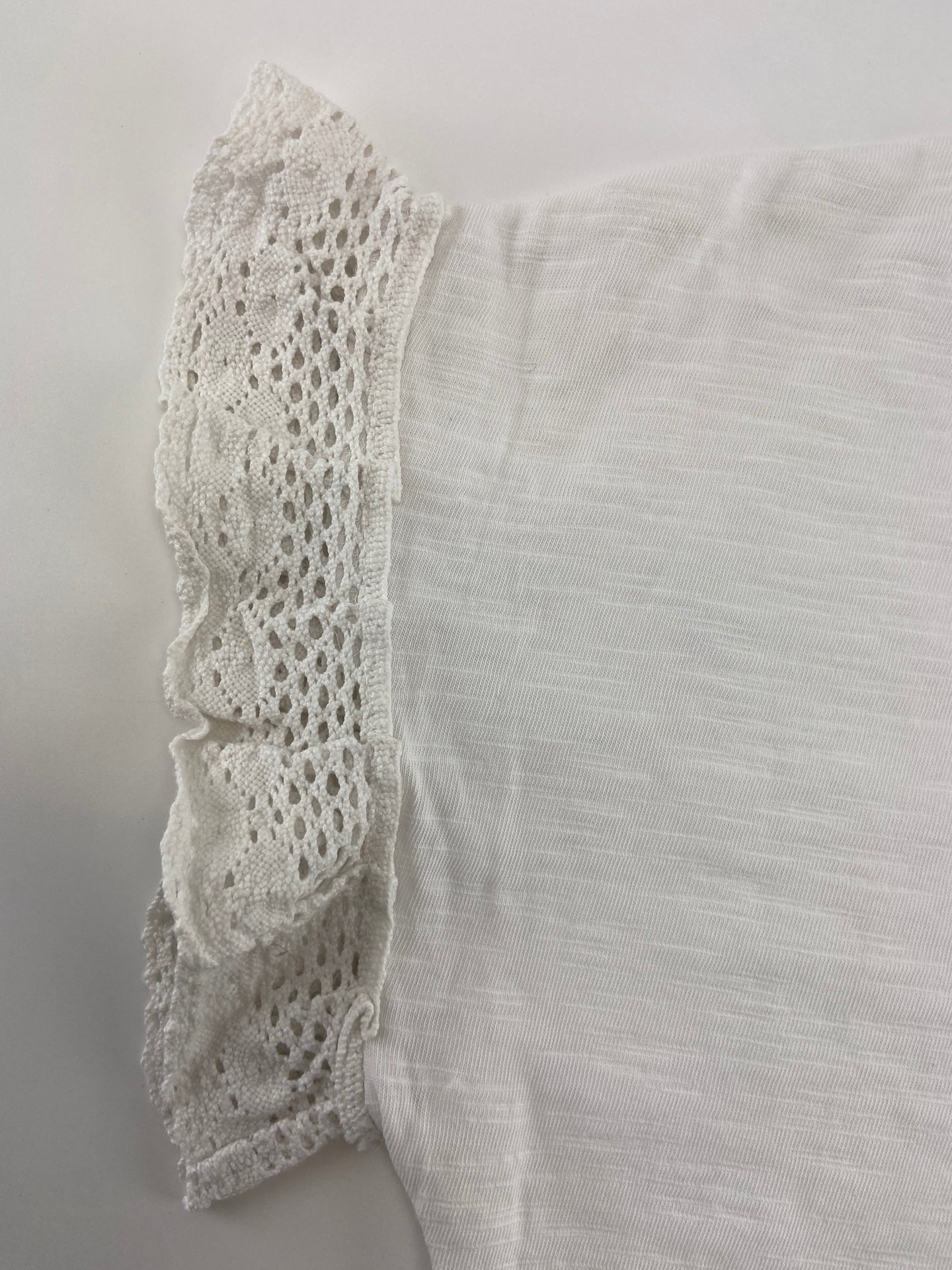 LANIDOR T-shirt com folho de crochet