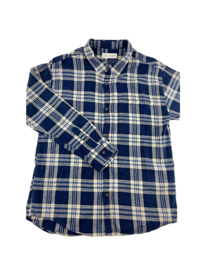 ZARA Camisa de vaiela escocesa