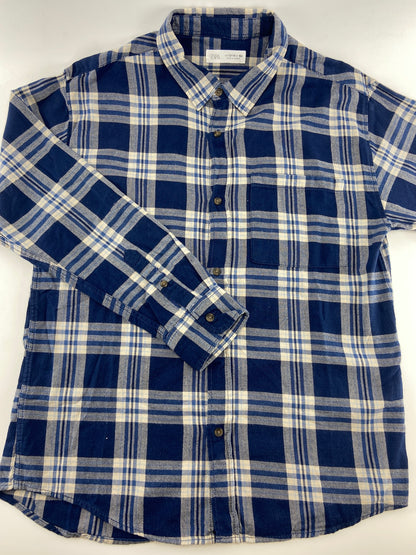 ZARA Camisa de vaiela escocesa