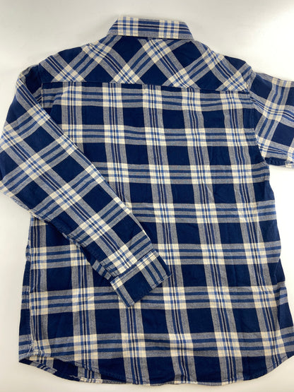 ZARA Camisa de vaiela escocesa